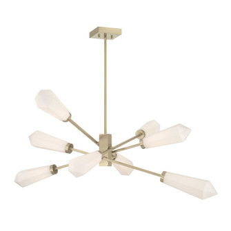 Leland LED Chandelier in Noble Brass (51|1-6120-8-127)