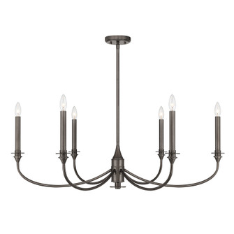 Coventry Six Light Chandelier in Mediterranean Bronze (51|1-1500-6-15)