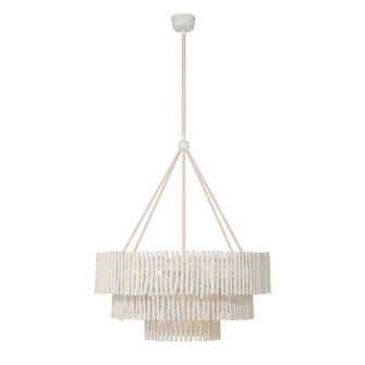 Phong Nine Light Chandelier in Blanco (51|1-1456-9-340)