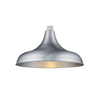 R Series One Light Pendant in Brushed Aluminum (59|RMWHS14-BA)