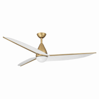 Lirden 65'' Ceiling Fan in Heritage Brass (15|F758L-HBR)