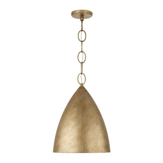 Francesca LED Pendant in Feathered Gold (65|358511FT)