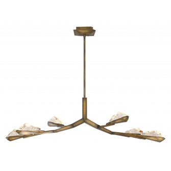 Geneva LED Chandelier in Rusted Gold (192|HF8036-RG)