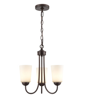 Ivey Lake Three Light Chandelier in Rubbed Bronze (59|9803-RBZ)