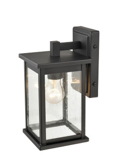 Bowton One Light Outdoor Hanging Lantern in Powder Coated Black (59|4101-PBK)