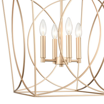 Tracy Four Light Pendant in Painted Modern Gold (59|4000-PMG)