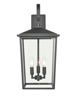 Fetterton Three Light Outdoor Hanging Lantern in Powder Coated Black (59|2974-PBK)