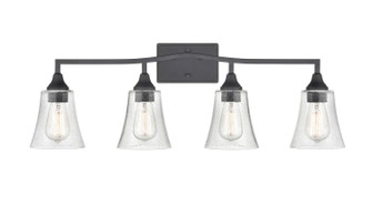 Caily Four Light Vanity in Matte Black (59|2104-MB)