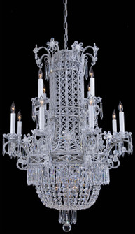 Metropolitan 12 Light Chandelier in F031 Silver Painted (29|N9062)