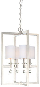 Chadbourne Four Light Pendant in Polished Nickel (29|N6841-613)