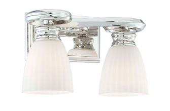 Metropolitan Polished Nickel Two Light Bath in Polished Nickel (29|N2802-613)