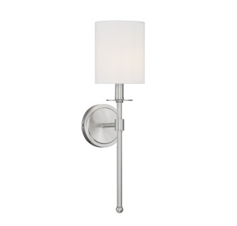 One Light Wall Sconce in Brushed Nickel (446|M90057BN)