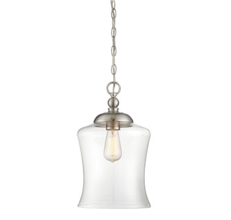 Mmin2 One Light Mini Pendant in Brushed Nickel (446|M70019BN)