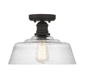 One Light Semi-Flush Mount in Oil Rubbed Bronze (446|M60070ORB)