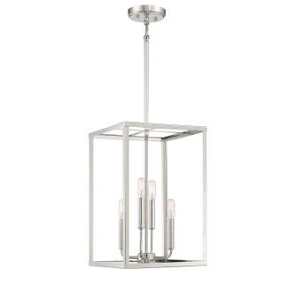 Four Light Pendant in Polished Nickel (446|M30008PN)