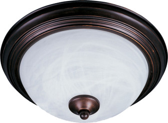 Essentials - 584x Two Light Flush Mount in Oil Rubbed Bronze (16|5849MROI)