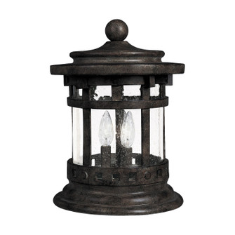 Santa Barbara DC Three Light Outdoor Deck Lantern in Sienna (16|3132CDSE)