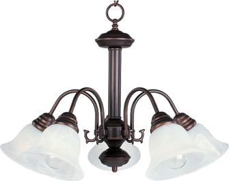 Malaga Five Light Chandelier in Oil Rubbed Bronze (16|2698MROI)