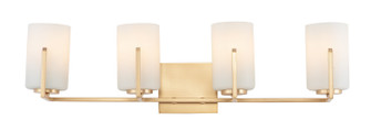 Dart Four Light Bath Vanity in Satin Brass (16|21284SWSBR)
