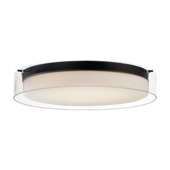 Duo LED Flush Mount in Black (16|12286CLSWBK)