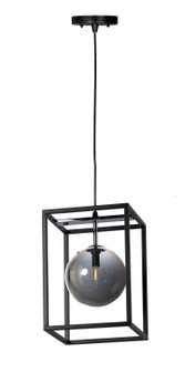 Fluid LED Pendant in Black / Polished Chrome (16|11361MSKBKPC)