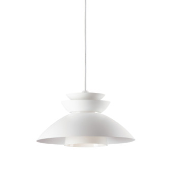 Nordic One Light Pendant in White (16|11359WTWT)