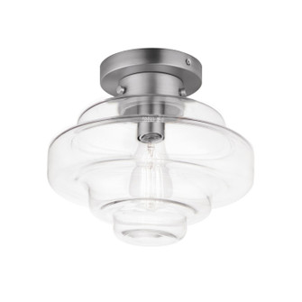 Harbor One Light Flush Mount in Satin Nickel (16|11120CLSN)