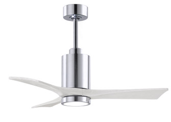 Patricia 42''Ceiling Fan in Polished Chrome (101|PA3-CR-MWH-42)