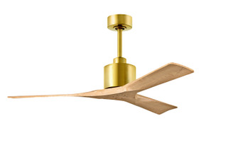 Nan 52'' Ceiling Fan in Brushed Brass (101|NK-BRBR-LM-52)