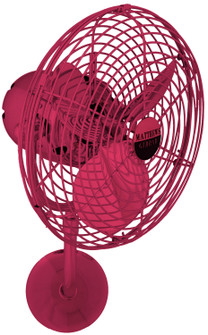 Michelle Parede 19'' Wall Fan in Rubi (101|MP-RED-MTL)