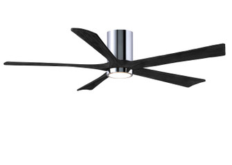 Irene 60''Ceiling Fan in Polished Chrome (101|IR5HLK-CR-BK-60)