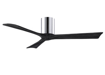 Irene 52''Ceiling Fan in Polished Chrome (101|IR3H-CR-BK-52)