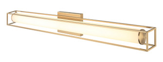Flannigan LED Vanity in Aged Gold Brass (423|S02335AG)