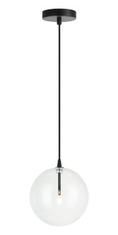 Bolha One Light Pendant in Black (423|C81811BKCL)