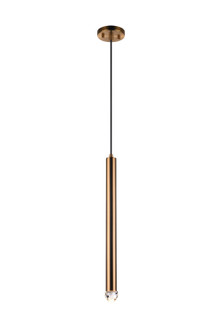 Reign LED Pendant in Aged Gold Brass (423|C78301AG)