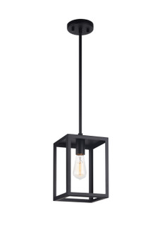 Flare One Light Pendant in Black (423|C76001BK)