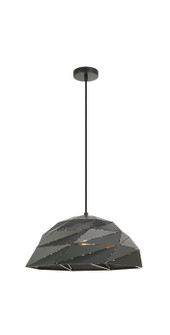 Riku One Light Pendant in Dark Grey (423|C72711DG)