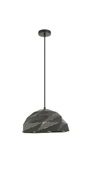 Riku One Light Pendant in Dark Grey (423|C72701DG)