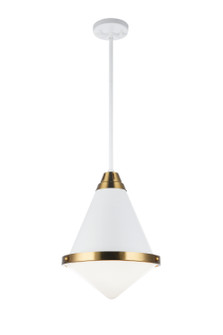 Lloyd One Light Pendant in White (423|C70803WHOP)