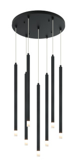 Reigndrop Seven Light Pendant in Matte Black (423|C63107MB)