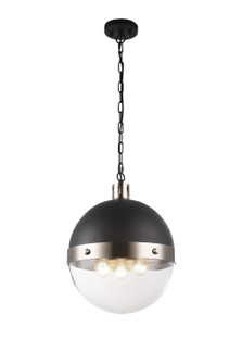 Torino Three Light Pendant in Brushed Nickel (423|C61803BNCL)