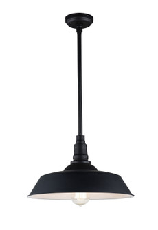 Scacchi One Light Pendant in Dark Grey (423|C58305DG)