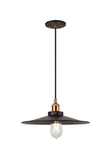 Bulstrode'S Workshop One Light Pendant in Aged Gold Brass (423|C46113AGBK)