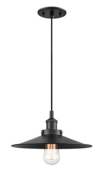 Bulstrode'S Workshop One Light Pendant in Black (423|C46112BKBK)