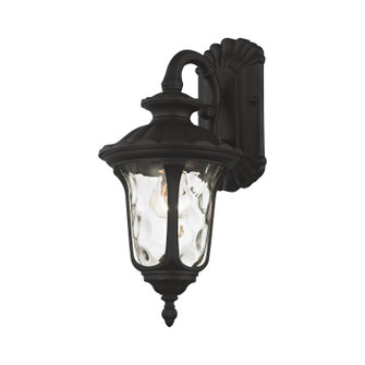 Oxford One Light Outdoor Wall Lantern in Textured Black (107|7851-14)