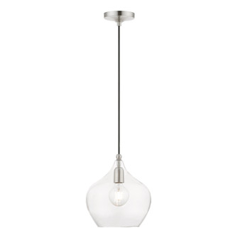 Aldrich One Light Pendant in Brushed Nickel (107|49093-91)