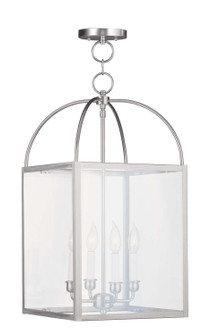 Milford Four Light Pendant in Brushed Nickel (107|4042-91)