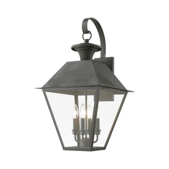 Wentworth Four Light Outdoor Wall Lantern in Charcoal (107|27222-61)
