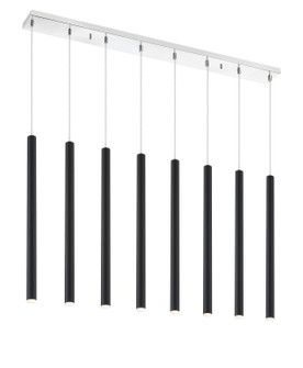 Forest LED Linear Chandelier in Chrome (224|917MP24-MB-LED-8LCH)