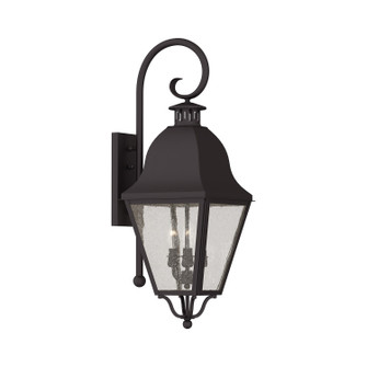 Amwell Three Light Outdoor Wall Lantern in Bronze (107|2555-07)
